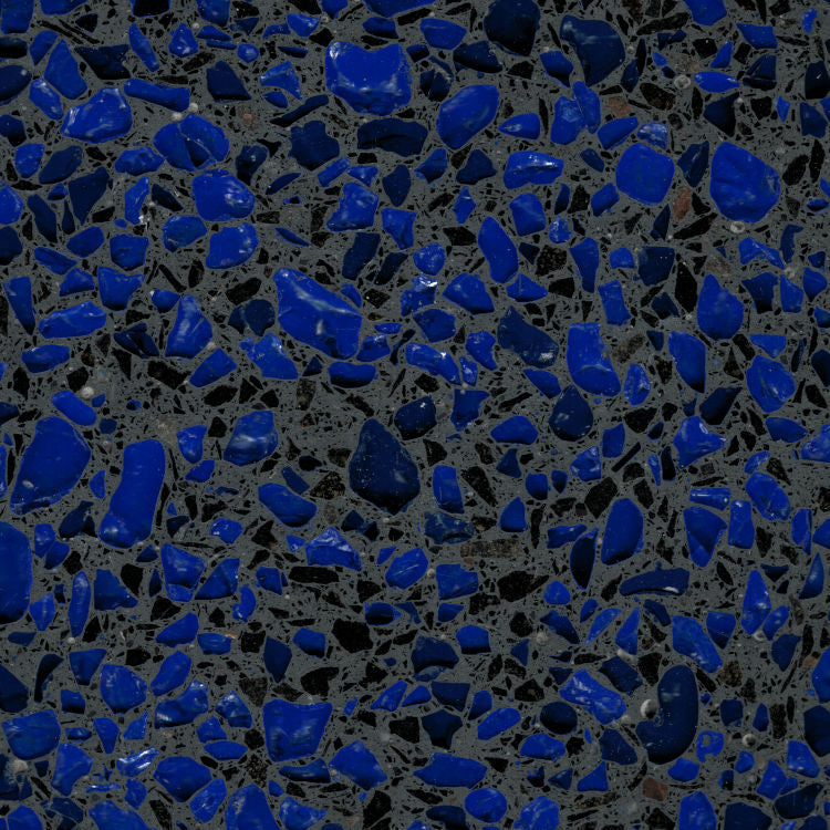 Glasblau Schwarz 1.0