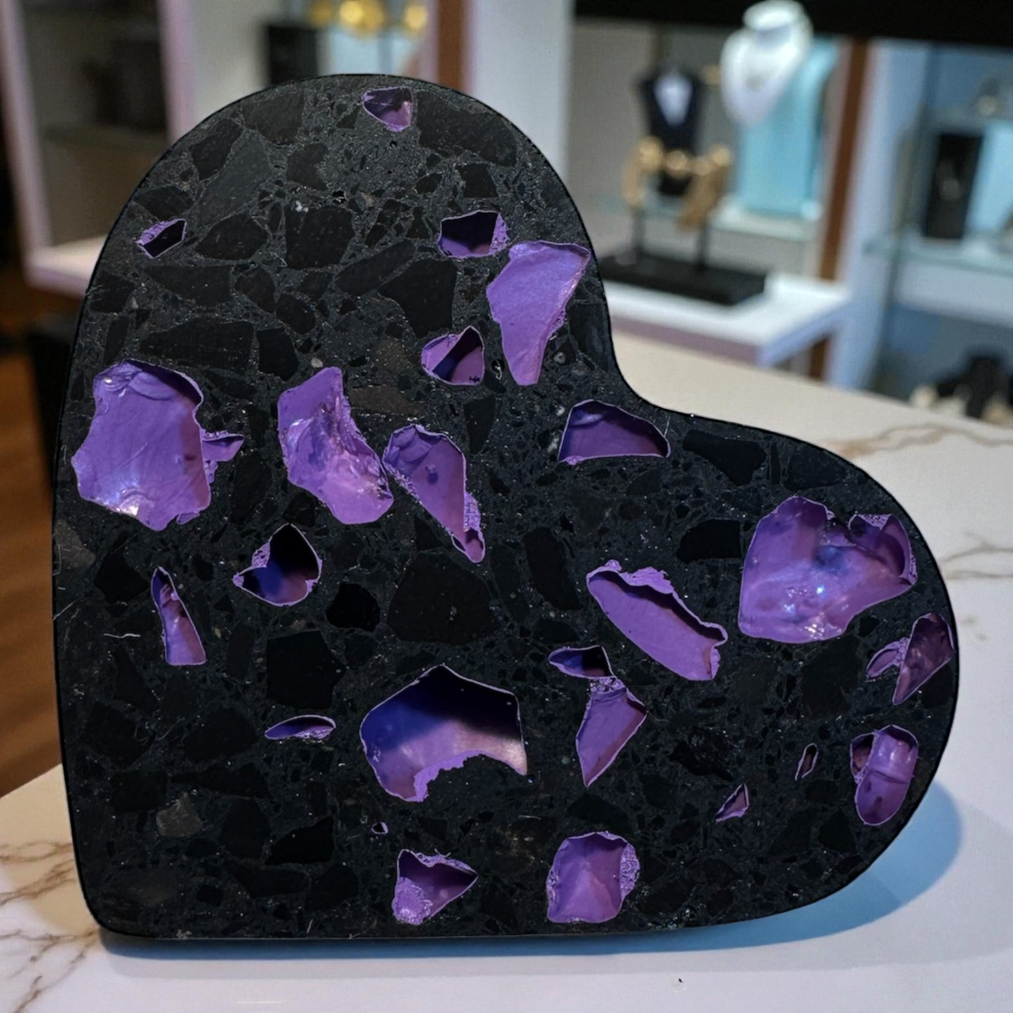 Terrazzo-Herz "Like"