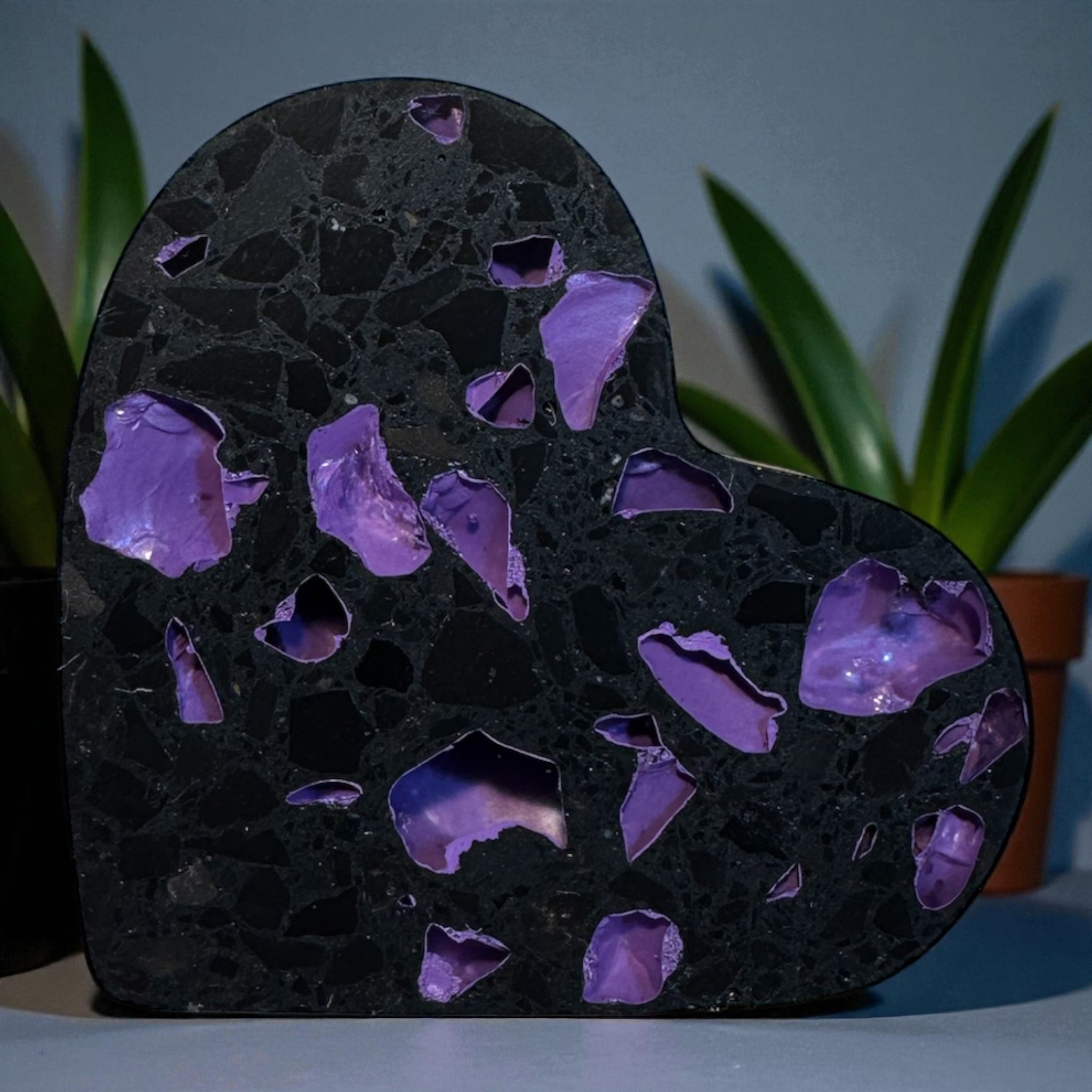 Terrazzo-Herz "Like"