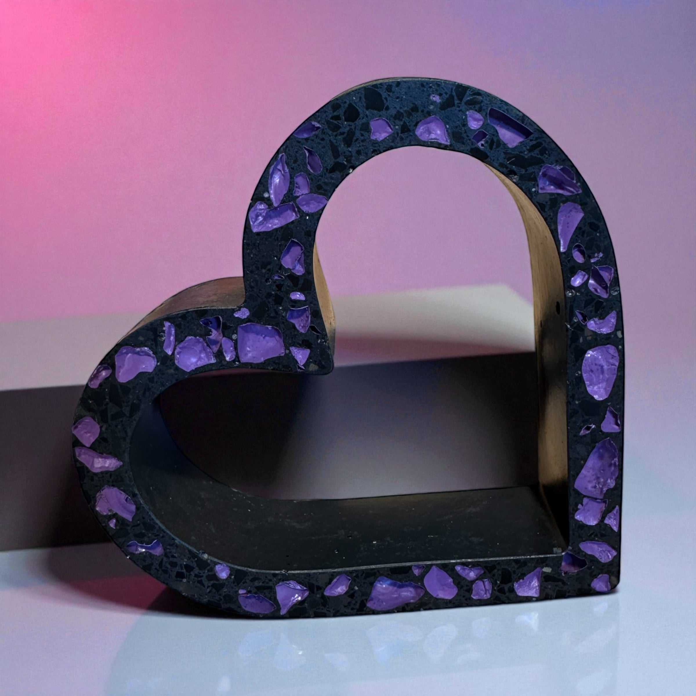 Terrazzo-Blumenvase "OneFlower"