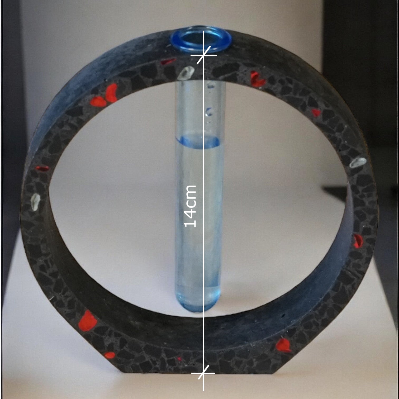 Terrazzo-Blumenvase "OneFlower"