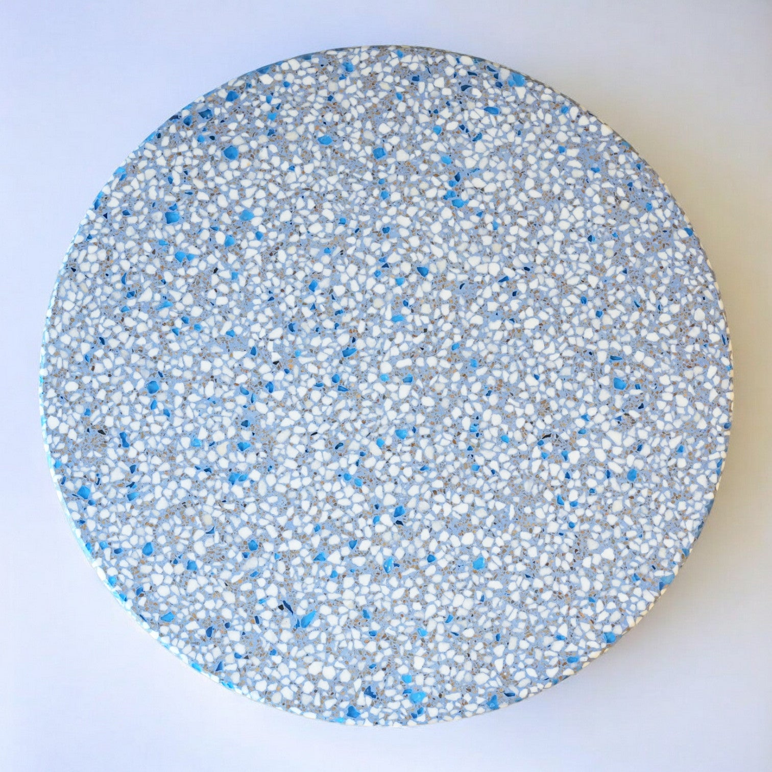 Terrazzo side table "Rondo"