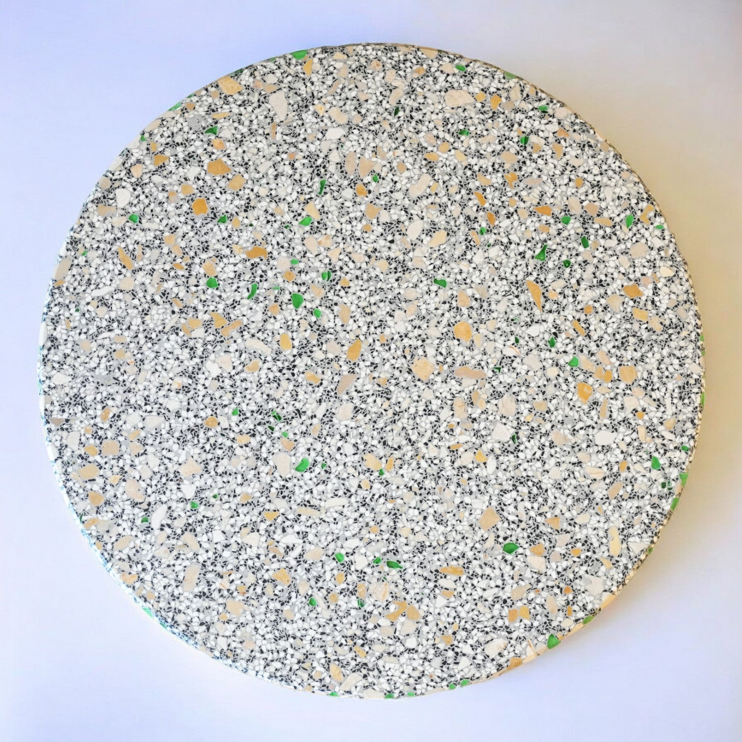 Terrazzo side table "Rondo"