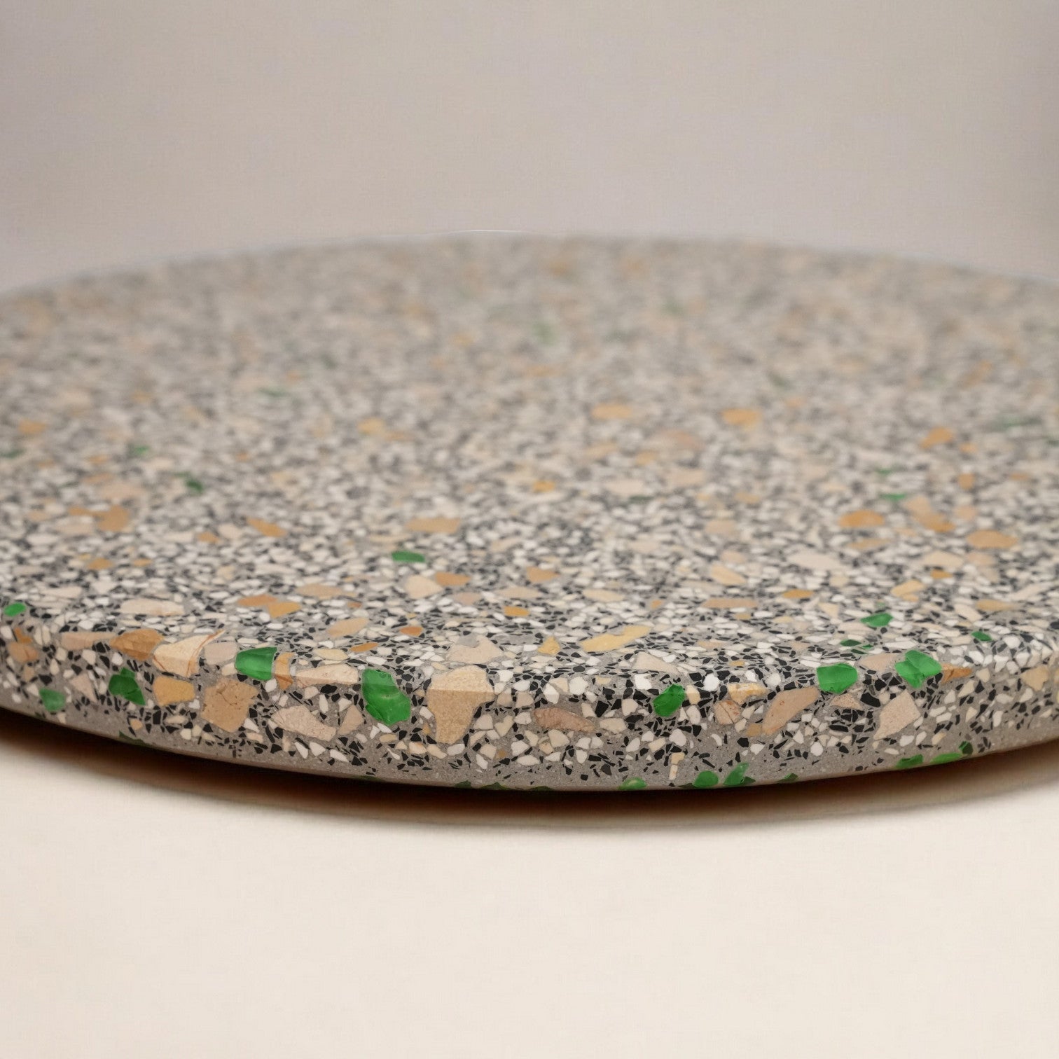 Terrazzo side table "Rondo"