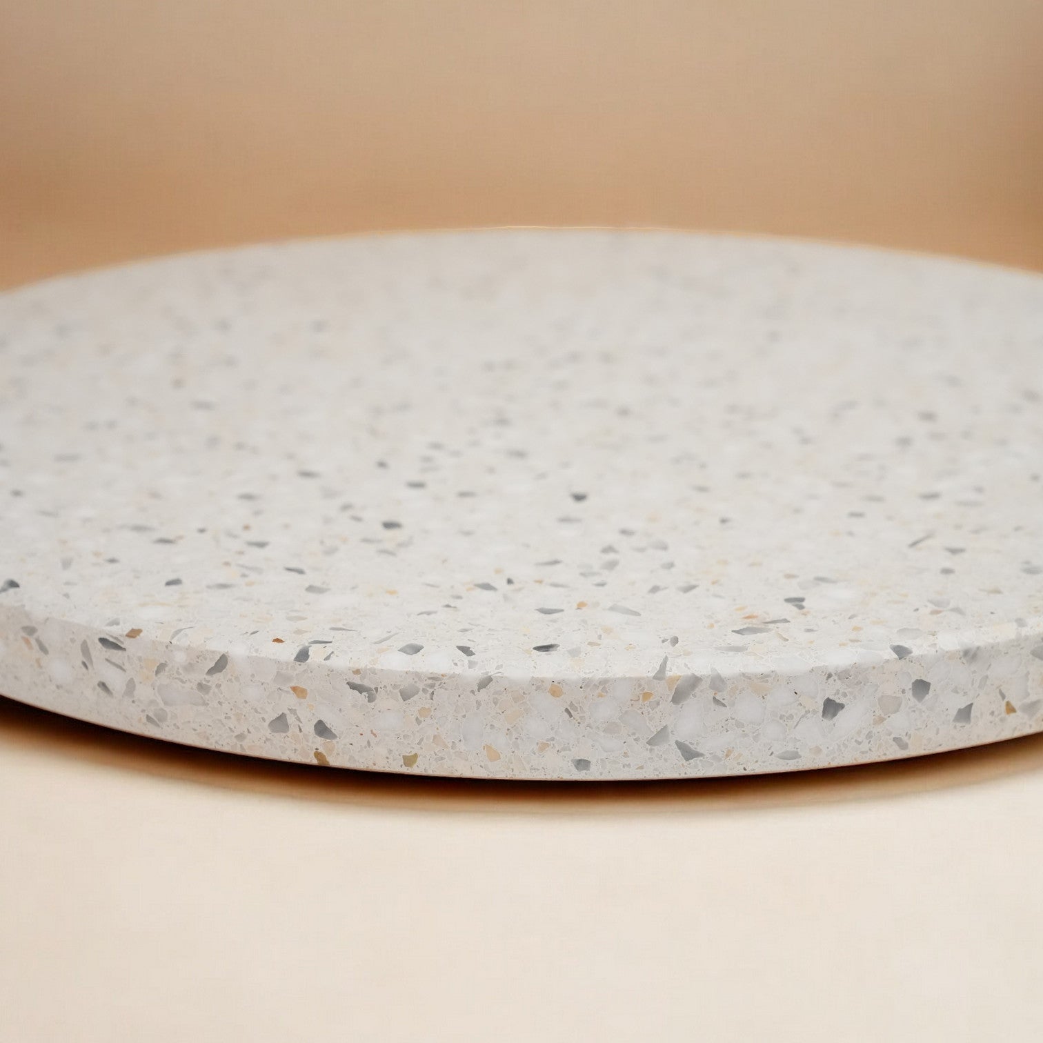 Terrazzo side table "Rondo"