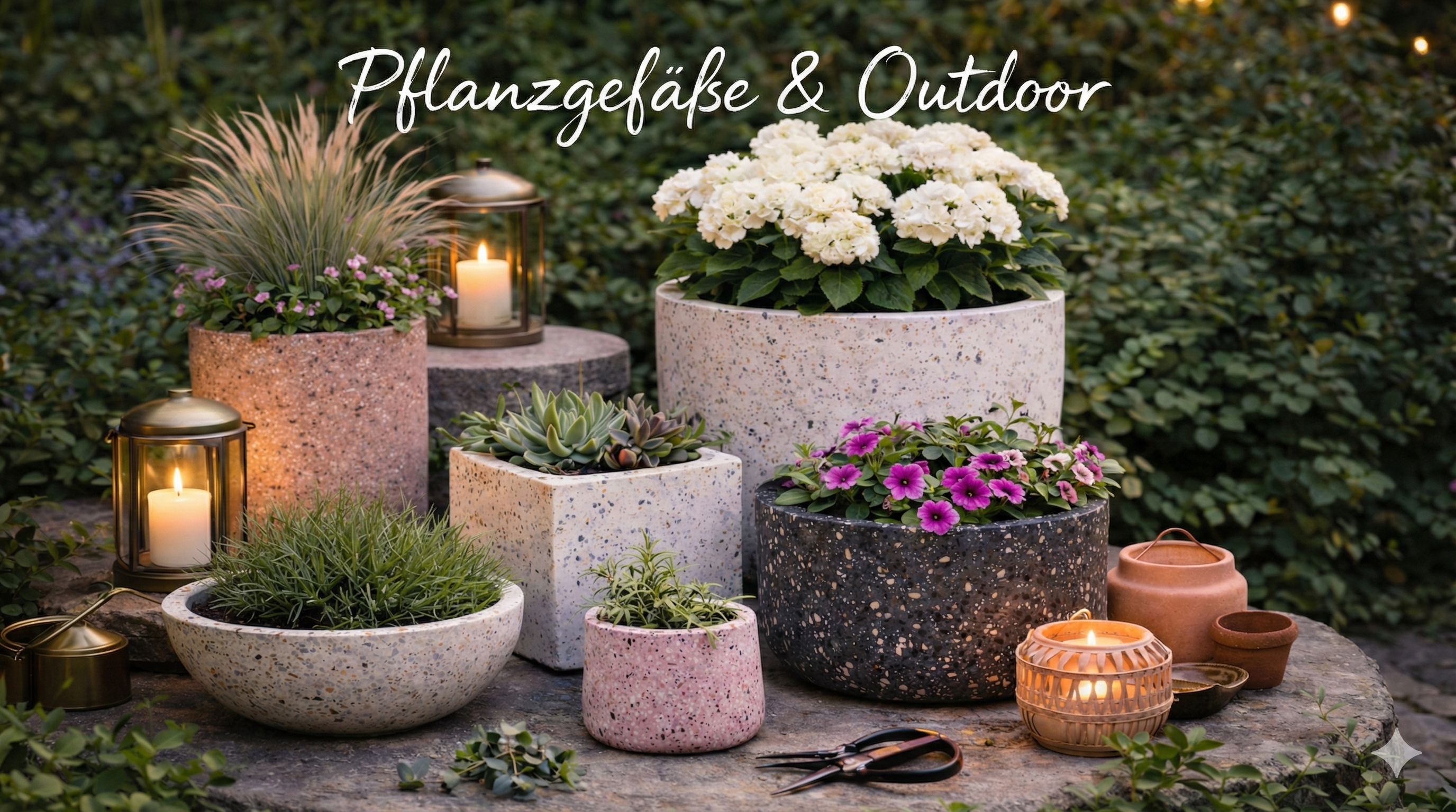 Pflanzgefäße und Outdoor