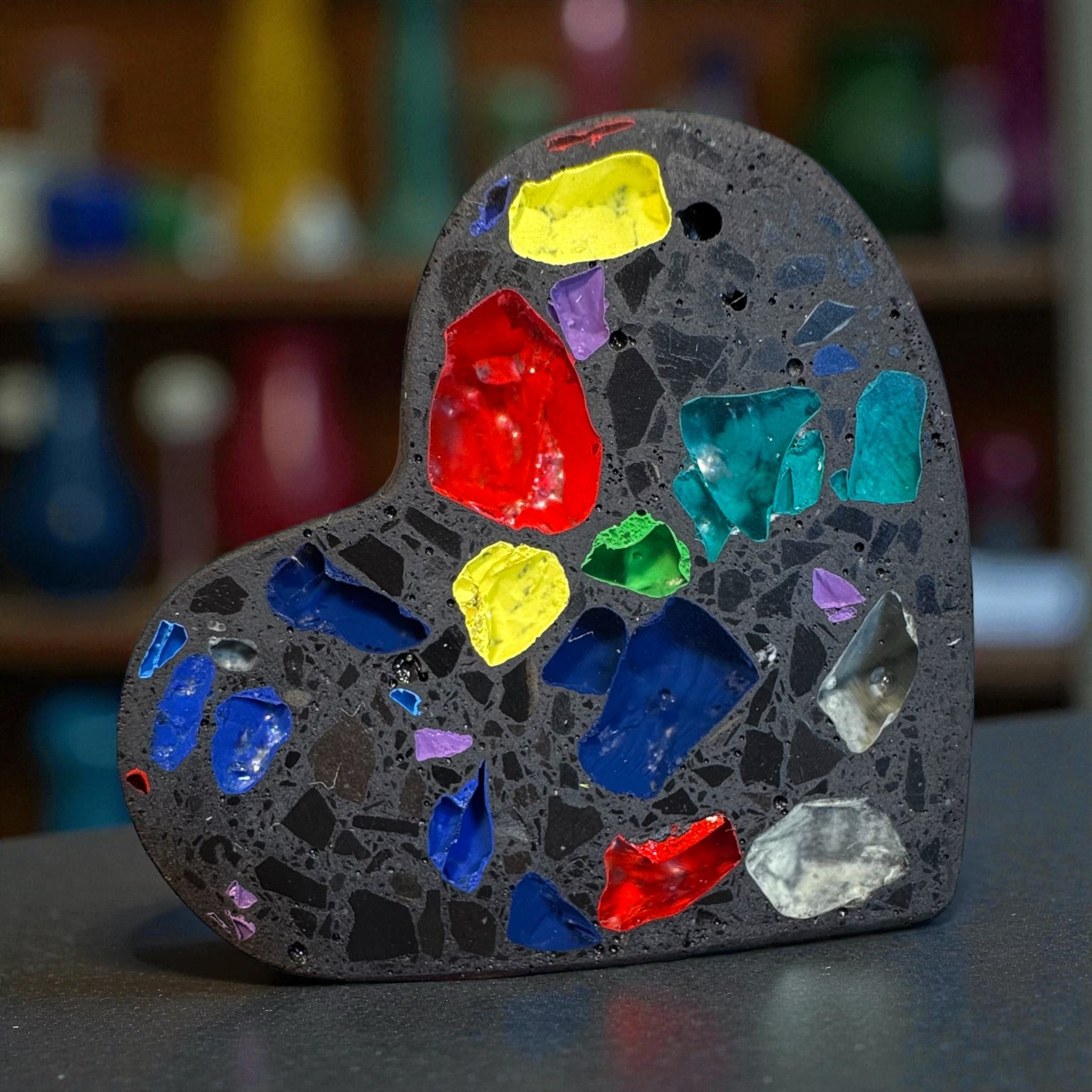 Terrazzo-Herz "Like"