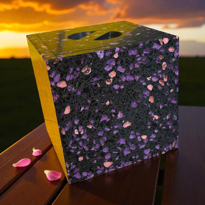 Terrazzo-Würfel "FireCube"
