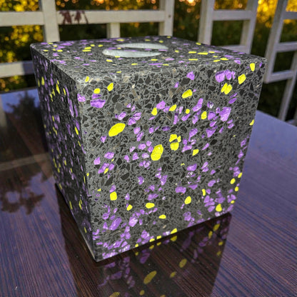 Terrazzo-Würfel "FireCube"