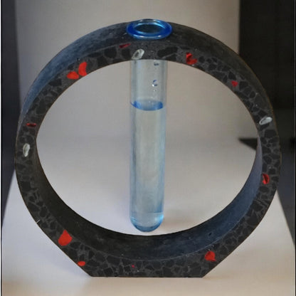 Terrazzo-Blumenvase "OneFlower"