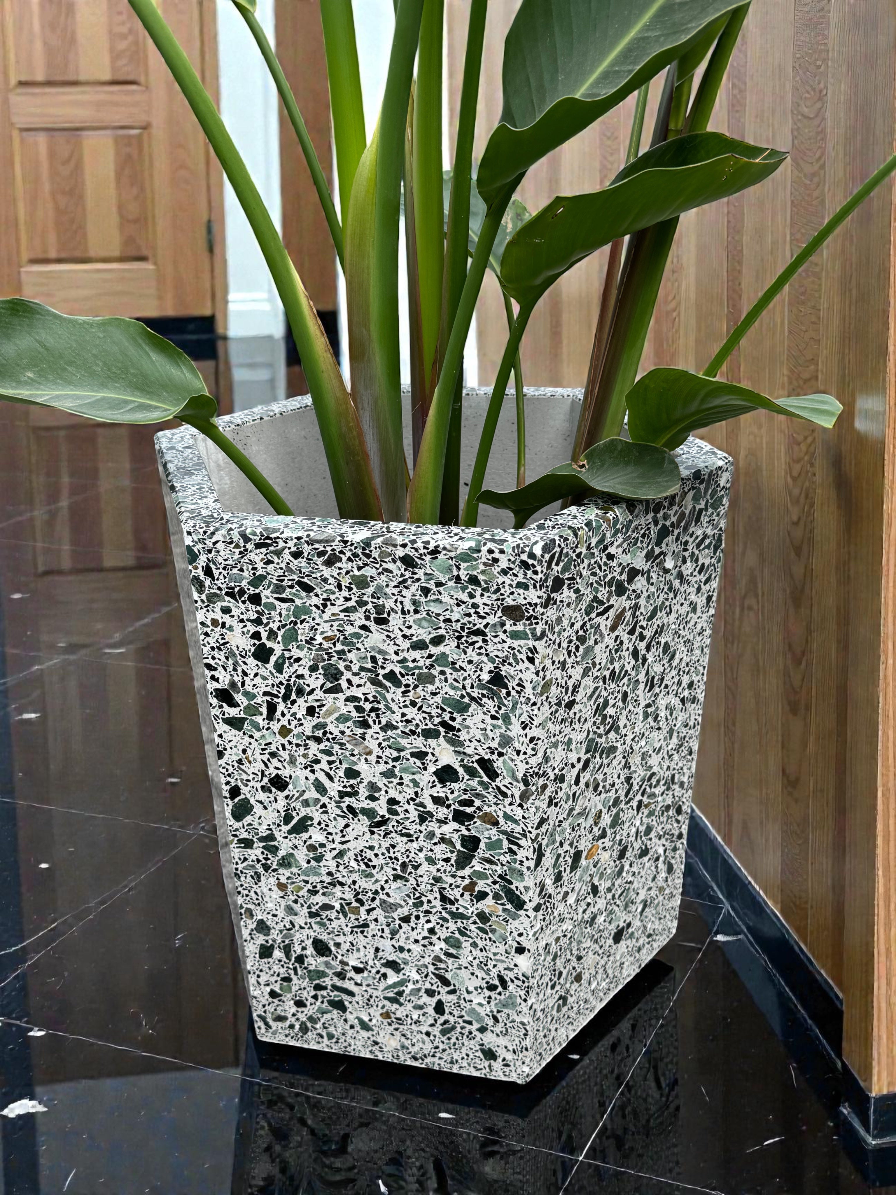 HexaPot – Sechseck Terrazzokübel